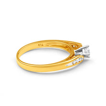 Load image into Gallery viewer, 18ct Yellow Gold &#39;Montana&#39; Ring With 0.25 Carats Of Diamonds