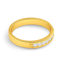 Load image into Gallery viewer, 9ct Yellow Gold 1/4 Carat Diamond Ring