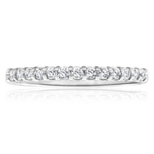 Load image into Gallery viewer, 9ct White Gold Diamond Ring Set With 13 Diamonds