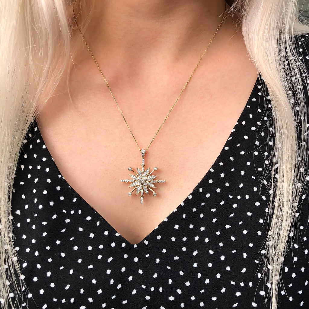 1/2 Carat Diamond Solitaire Necklace – Reis-Nichols Jewelers