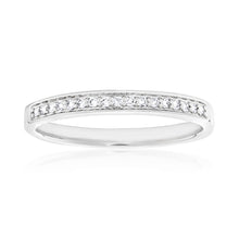 Load image into Gallery viewer, 9ct White Gold Impressive Diamond Ring