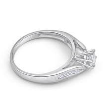 Load image into Gallery viewer, 18ct White Gold 1/2 Carat Diamond Ring