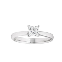 Load image into Gallery viewer, 18ct White Gold &#39;Leona&#39; Solitaire Ring With 0.7 Carat Certified Diamond