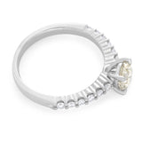 18ct White Gold Ring With 1 Carat Of Brilliant Cut Diamonds