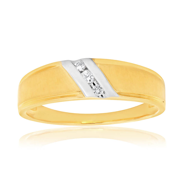 Mens gold ring styles deals