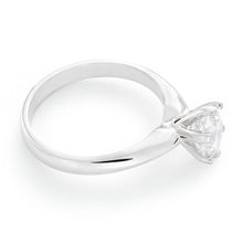 Load image into Gallery viewer, 18ct White Gold Solitaire Ring With 1 Carat Diamond
