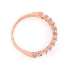 Load image into Gallery viewer, 18ct Rose Gold Ring With 1/2 Carats Of Diamonds