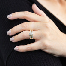 Load image into Gallery viewer, SEAMLESS LOVE 9ct Yellow Gold Bridal Set Ring with 1.50 Carat of Diamonds