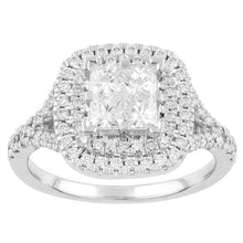 Load image into Gallery viewer, SEAMLESS LOVE  9ct White Gold Dress Ring with 1.30 Carats of Diamonds
