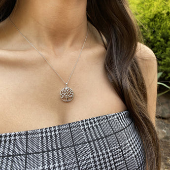 Sterling Silver Tree Of Life Pendant