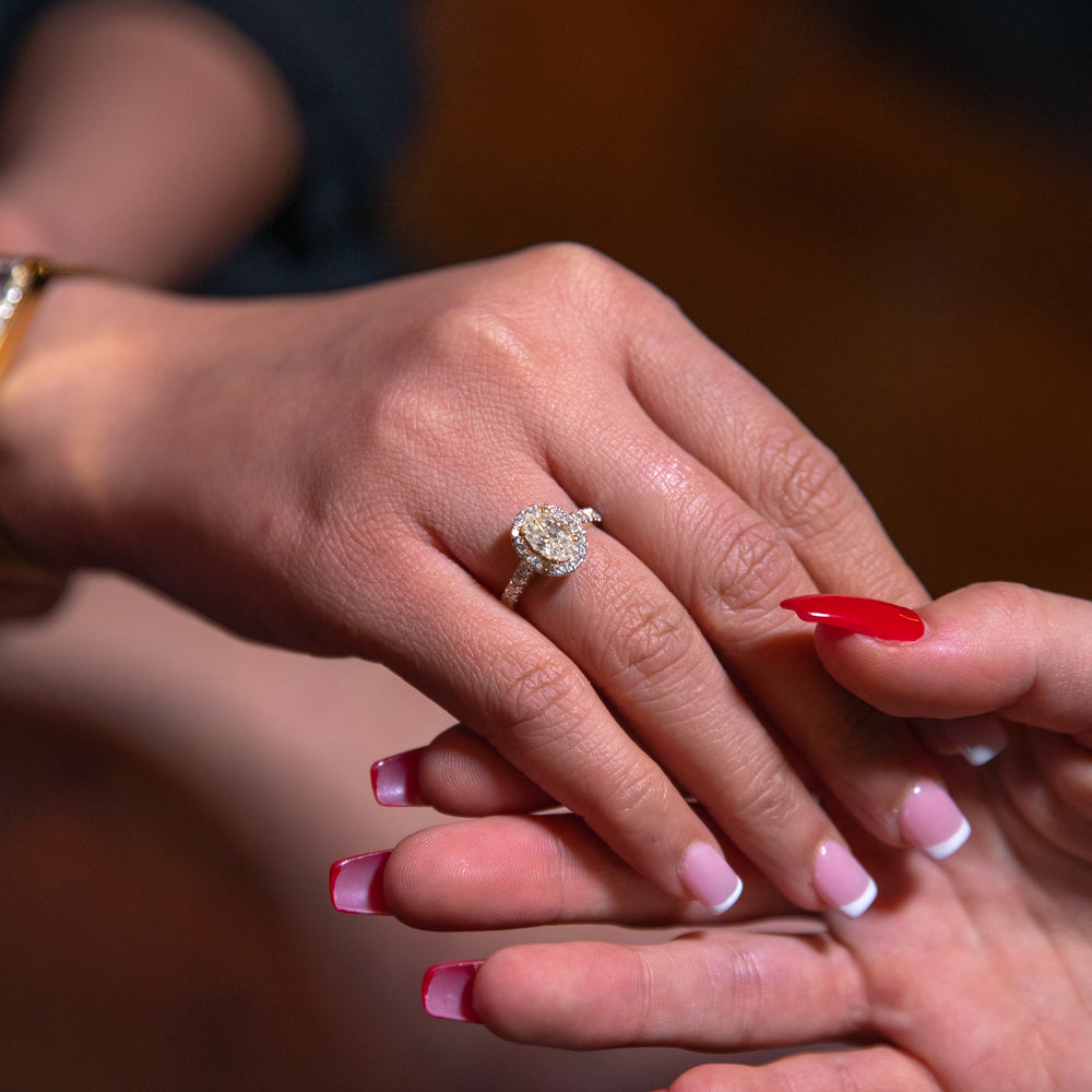 1 carat discount oval ring