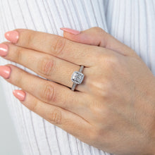 Load image into Gallery viewer, SEAMLESS LOVE  9ct White Gold Dress Ring with 90 Points of Diamonds