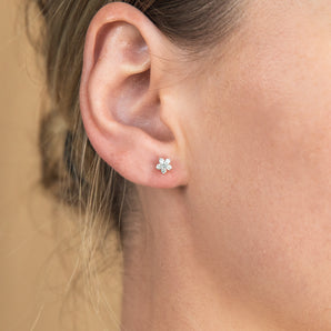 Luminesce Lab Grown 9ct Yellow Gold 1/4 Carat Diamond Earrings