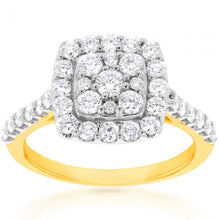 Load image into Gallery viewer, 9ct Yellow Gold 1 Carat Luminesce Laboratory Grown Diamond Ring