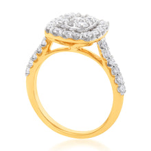Load image into Gallery viewer, 9ct Yellow Gold 1 Carat Luminesce Laboratory Grown Diamond Ring