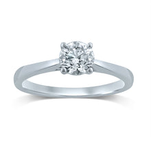Load image into Gallery viewer, Luminesce Lab Grown 18ct White Gold 0.70 Carat Diamond Solitaire Ring