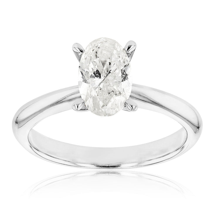 Expensive white cheap gold ring