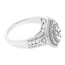 Load image into Gallery viewer, Sterling Silver 1/2 Carat Marquise Shaped Diamond Dress Ring