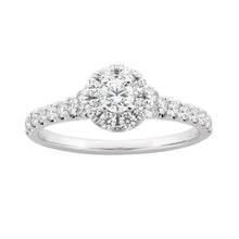 Load image into Gallery viewer, Flawless Cut 18ct White Gold Ring With 0.75 Carats Of Diamond
