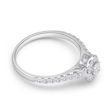 Load image into Gallery viewer, Flawless Cut 18ct White Gold Ring With 0.75 Carats Of Diamond