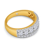 Flawless Cut 18ct Yellow Gold Diamond Ring (TW=1.00-1.09CT)
