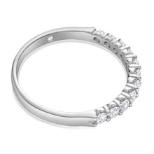 Load image into Gallery viewer, 1/2 Carat Flawless Cut 18ct White Gold Diamond Bridal Ring
