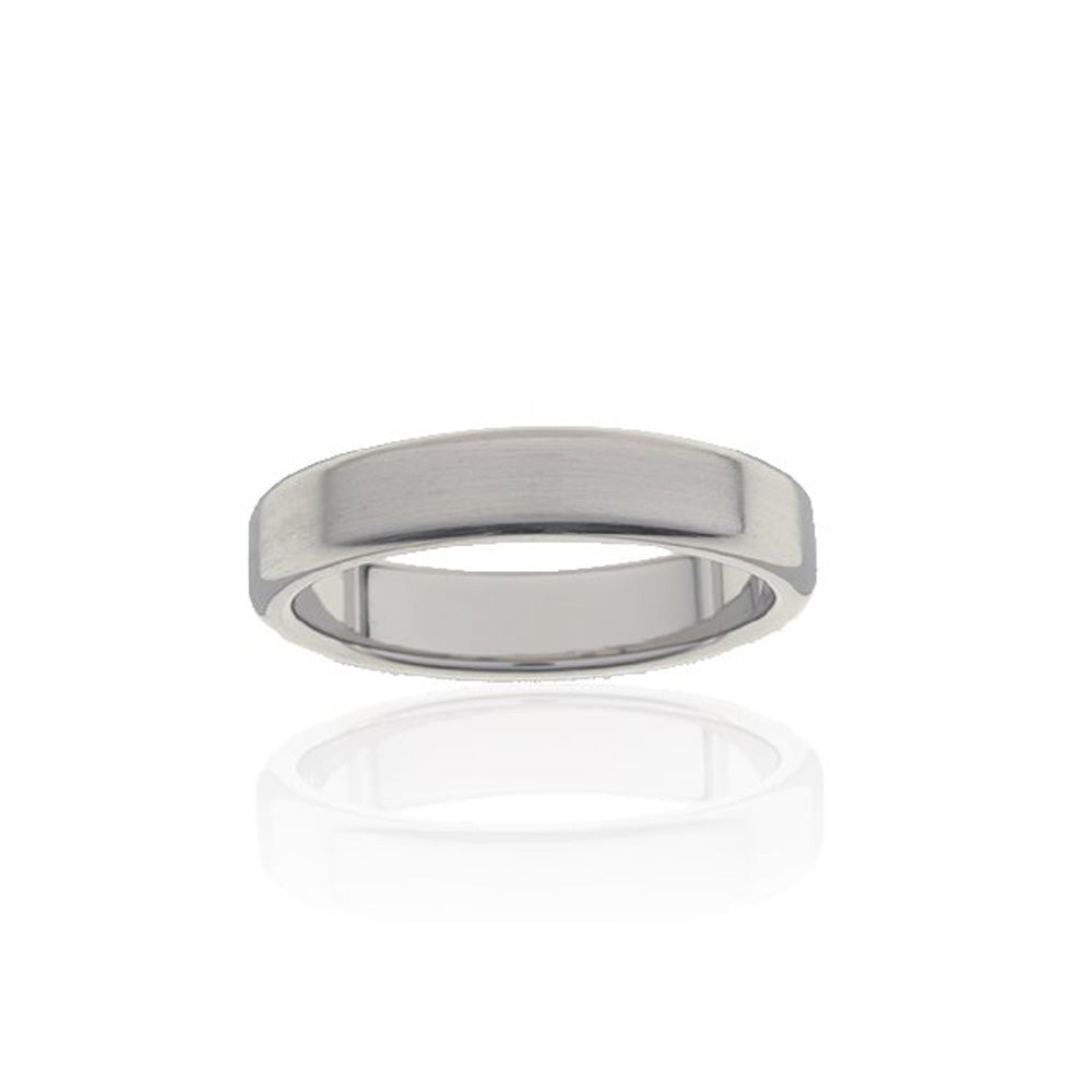 Flawless Cut Titanium 5mm Ring