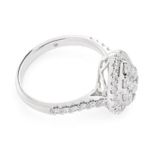 Load image into Gallery viewer, Flawless 1 Carat 9ct White Gold Diamond Ring