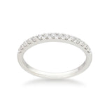 1/5 Carat Flawless Eternity Ring in 18ct White Gold