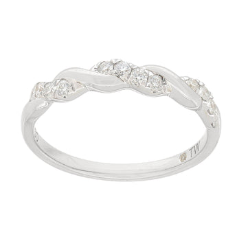 Flawless Cut 15point 9ct White Gold