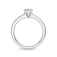 Load image into Gallery viewer, Memoire 18ct White Gold 0.15 Carat Diamond Bouquet Solitaire Ring