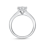 Memoire 18ct White Gold 0.30 Carat Diamond Bouquet Solitaire Ring