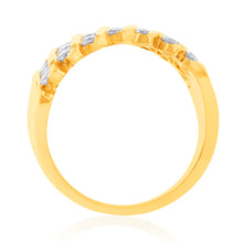 Load image into Gallery viewer, Luminesce Lab Grown 1 Carat Diamond Dress Ring in 9ct Yellow Gold