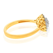 Load image into Gallery viewer, Luminesce Lab Grown Ring 9ct Yellow Gold
