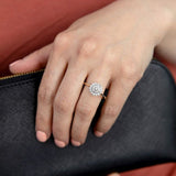 Luminesce Lab Grown Ring 9ct Yellow Gold