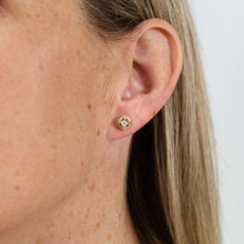 Load image into Gallery viewer, Luminesce Lab Grown Diamond Stud Earrings in 9ct Yellow Gold