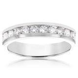Luminesce Lab Grown Diamond 1/2 Carat Eternity Ring in 9ct White Gold