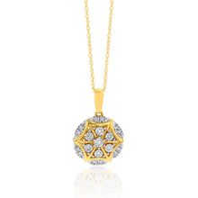 Load image into Gallery viewer, Luminesce Lab Grown Diamond Pendant in 9ct Yellow Gold