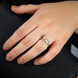 Luminesce Lab Grown Certified 2 Carat Solitaire Ring in 18ct Yellow Gold