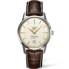 Load image into Gallery viewer, Longines Flagship Heritage L47954782 Brown Leather Mens Watch