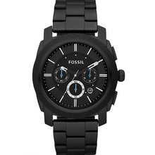 Load image into Gallery viewer, Fossil &#39;Machine&#39; FS4552 Black Stainless Steel Gents Watch