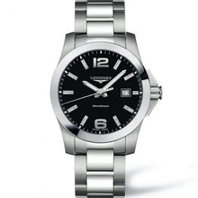 Load image into Gallery viewer, Longines Conquest L37594586 Silver Stainless Steel  Mens Watch