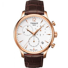 Load image into Gallery viewer, Tissot Tradition T0636173603700 Brown Leather Mens Watch