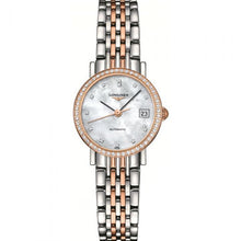 Load image into Gallery viewer, Longines Elegant L43095887 Two-Tone Stainless Steel and Diamond Womens Watch
