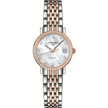 Load image into Gallery viewer, Longines Elegant L43095887 Two-Tone Stainless Steel and Diamond Womens Watch