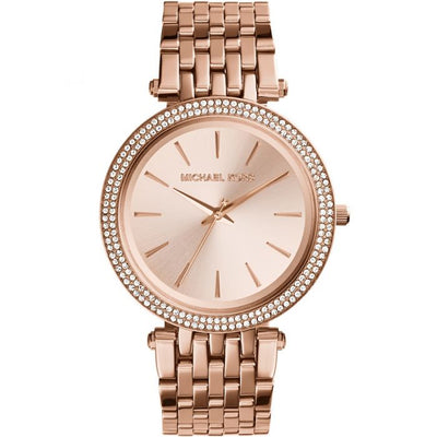 Silver  Gold Bracelet Michael Kors Ladies Watch  Engravers Guild UK