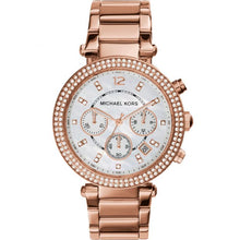 Load image into Gallery viewer, Michael Kors MK5491 Parker Stone Set Rose Gold Tone Womens Watch