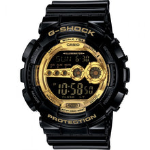 Load image into Gallery viewer, G-Shock GD100GB-1 Black and Gold Watch