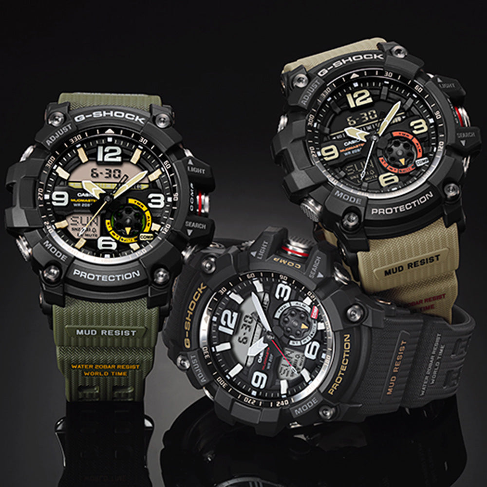 G-Shock MASTER OF G MUDMASTER Twin Sensor GG1000-1A