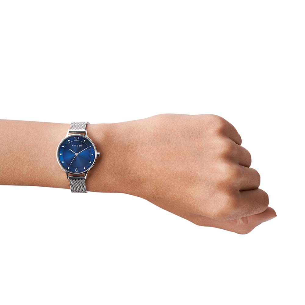 Skagen SKW2307 'Anita' Stainless Steel Mesh Ladies Watch
